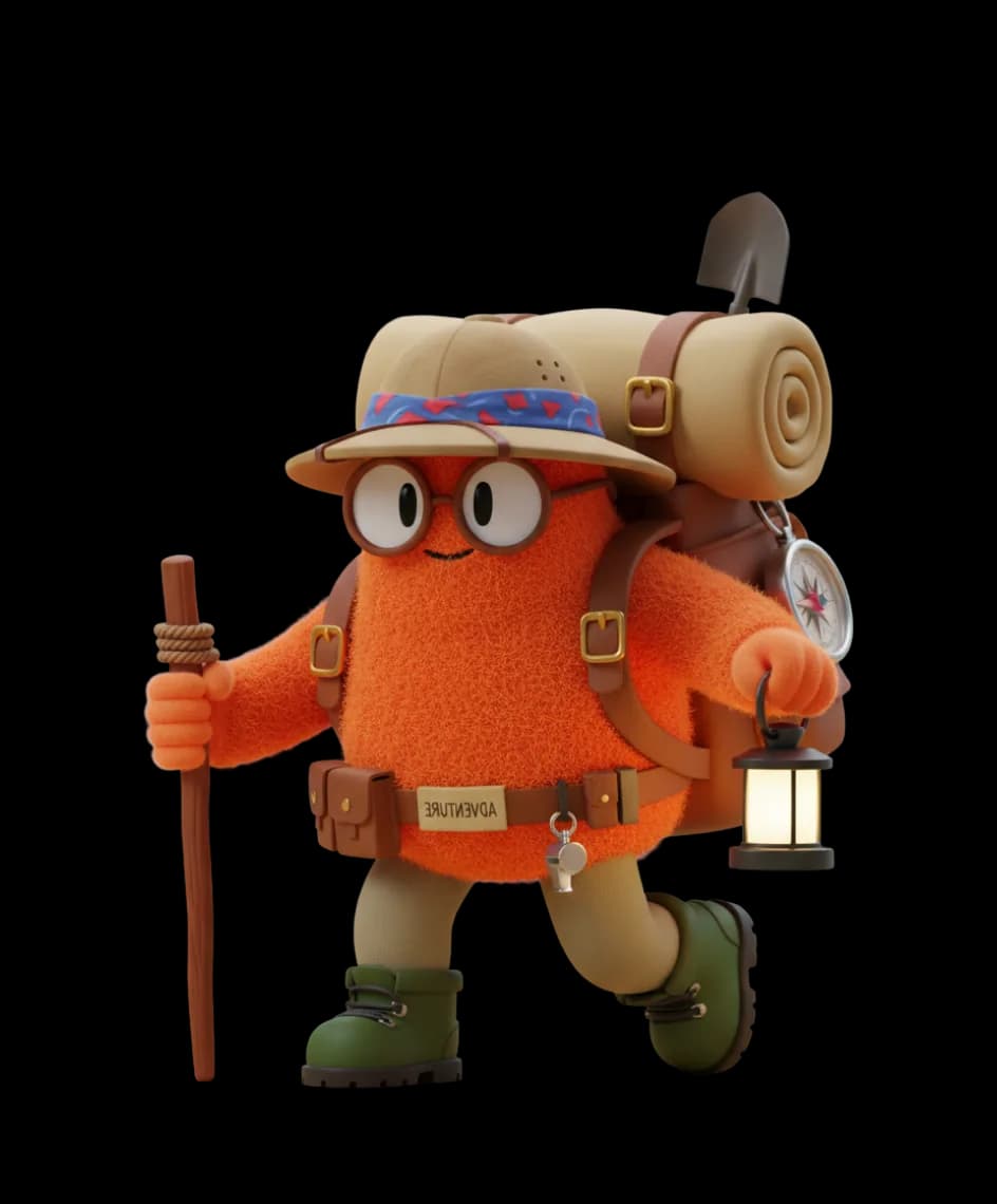 Explorer mascot